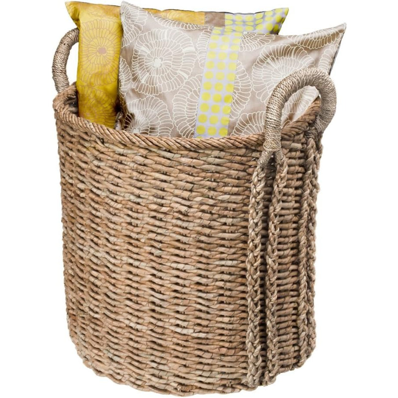 Seagrass Woven Storage Basket