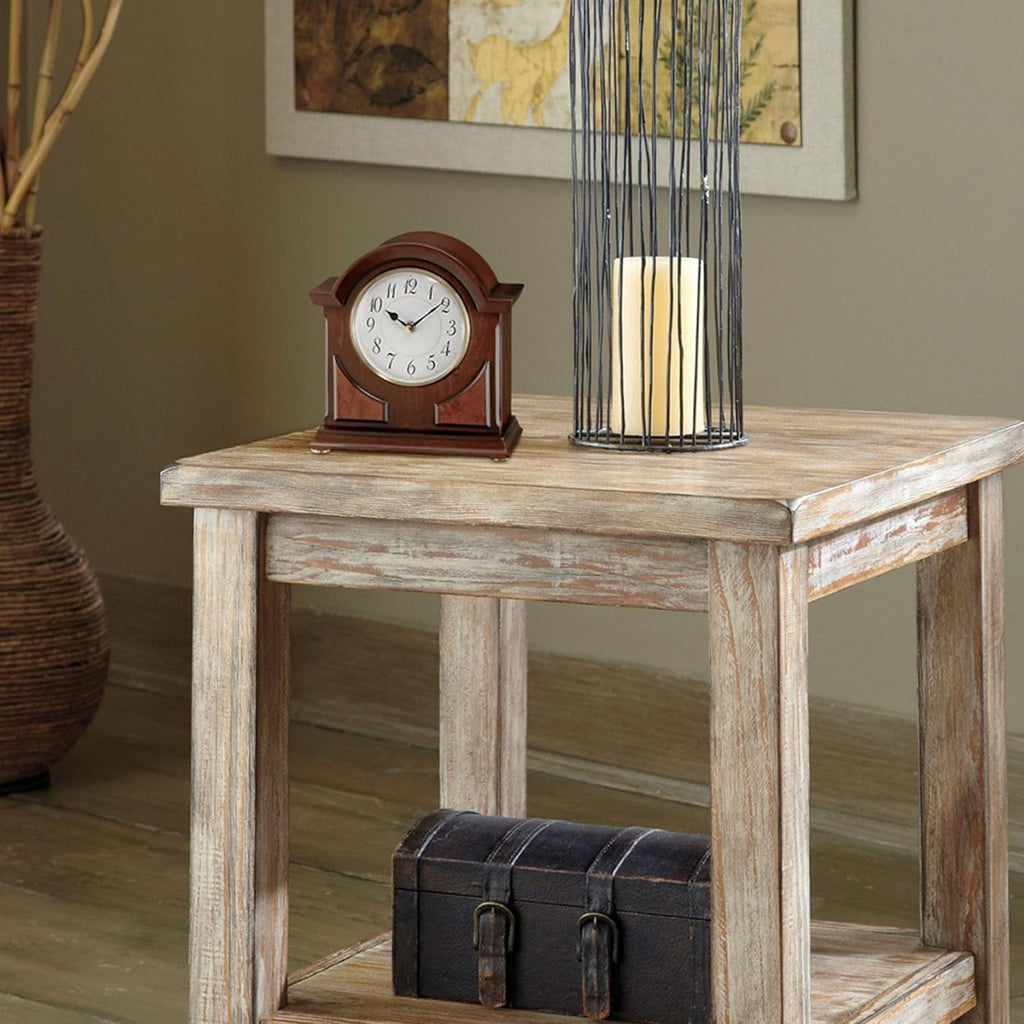 Wooden Chime Mantel Clock