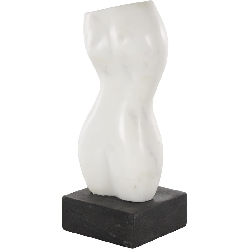 Marble Abstract Female Form Sculpture