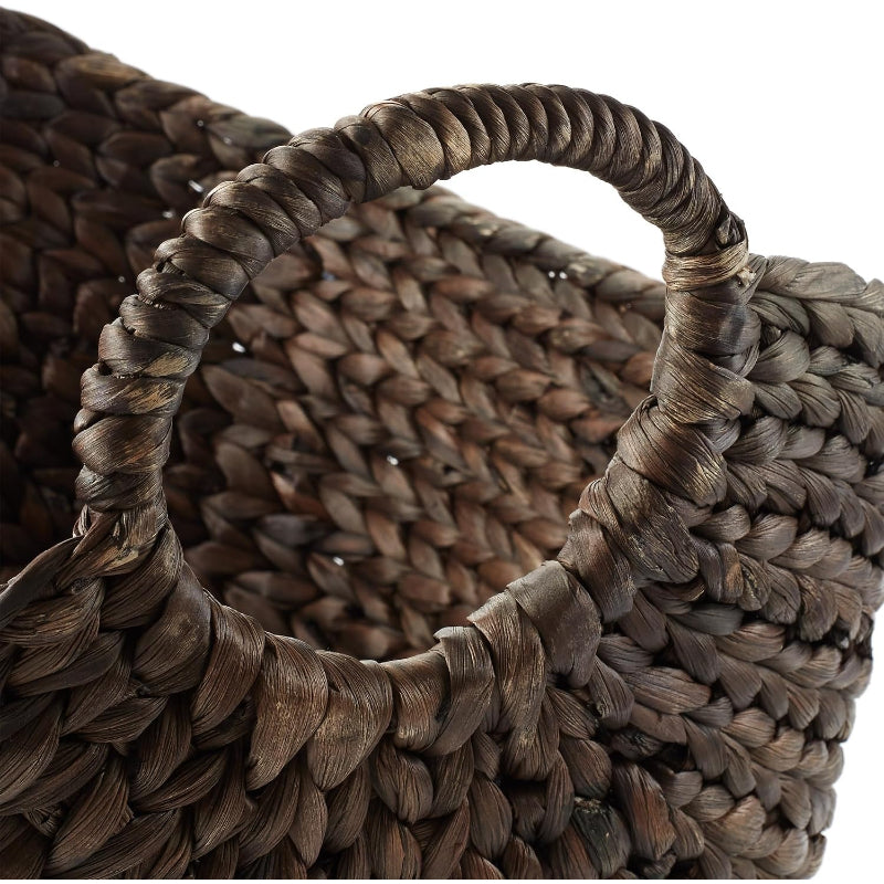 Large Water Hyacinth Laundry Storage Basket