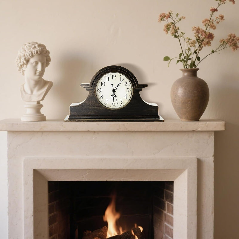 Vintage Farmhouse Mantel Clock
