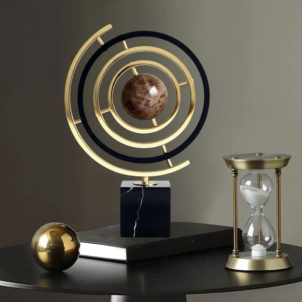 Abstract Marble Base Decorative Sculpture