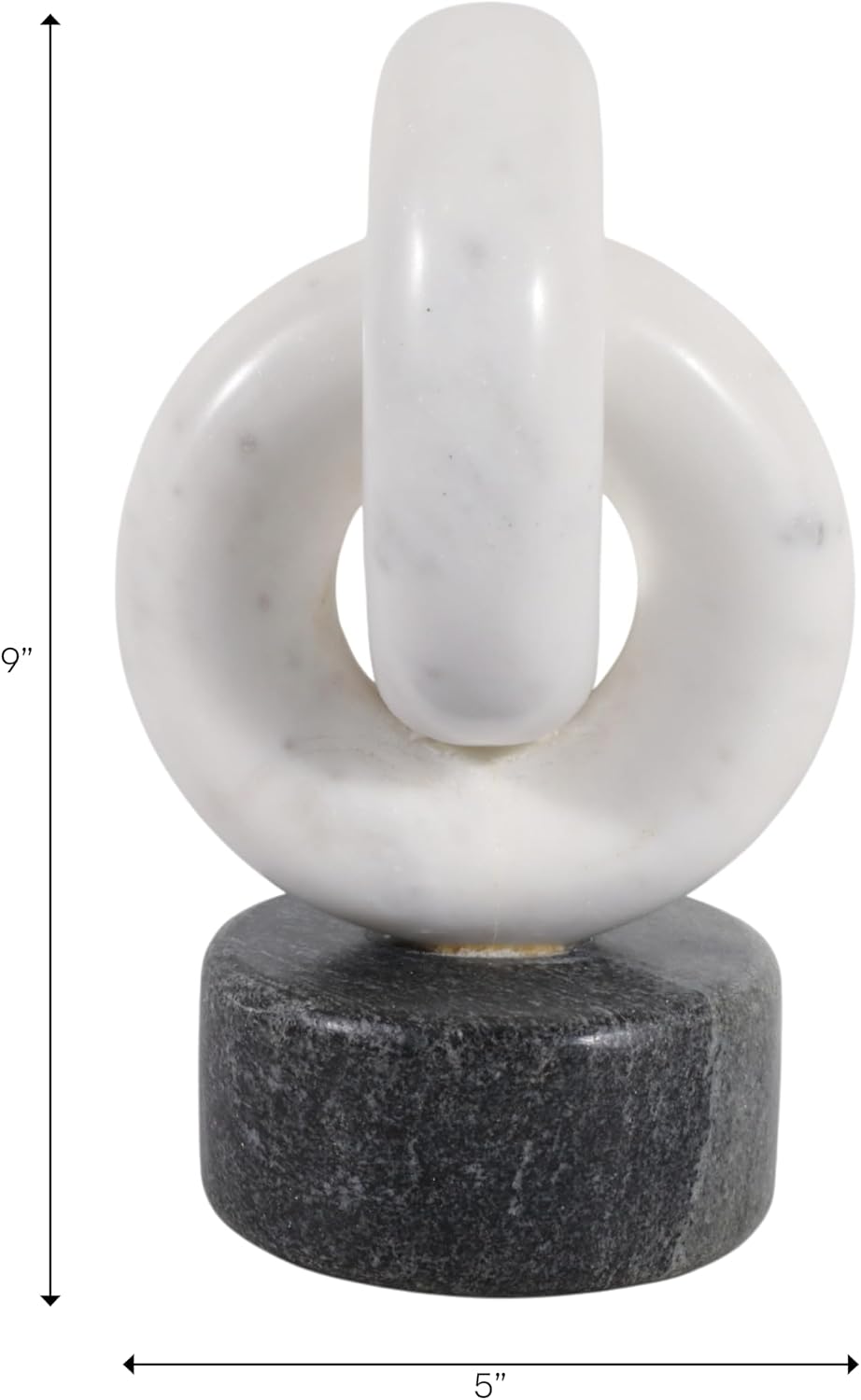 Marble Link Tabletop Decor Sculpture
