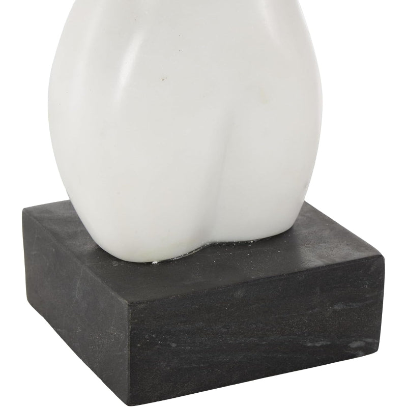 Marble Abstract Female Form Sculpture