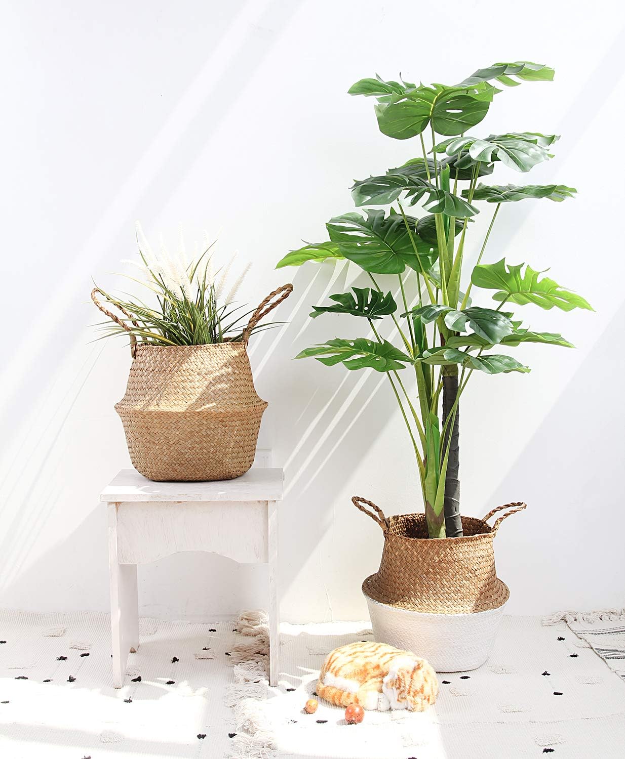 Seagrass Belly Storage Basket
