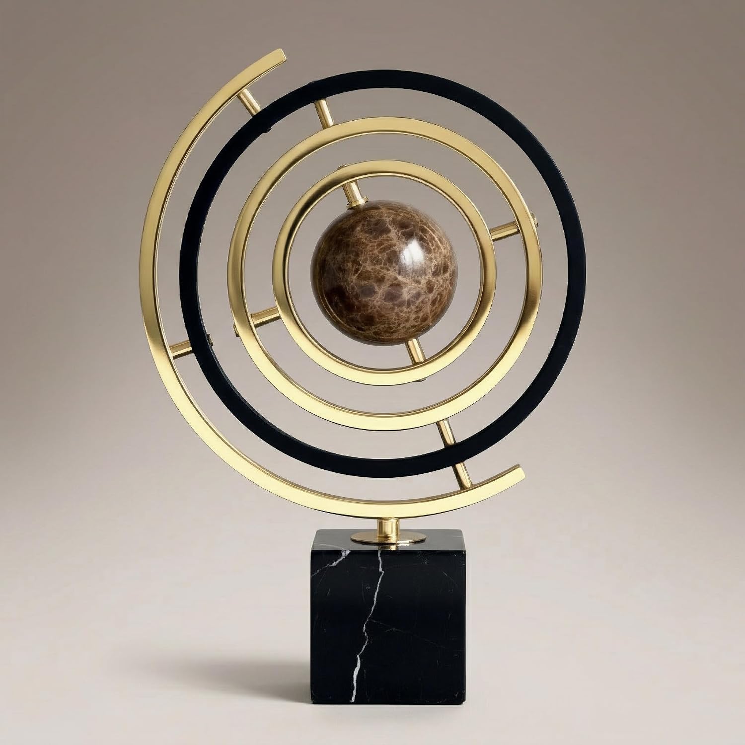 Abstract Marble Base Decorative Sculpture