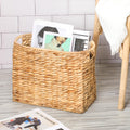 Tall Seagrass Magazine Storage Basket