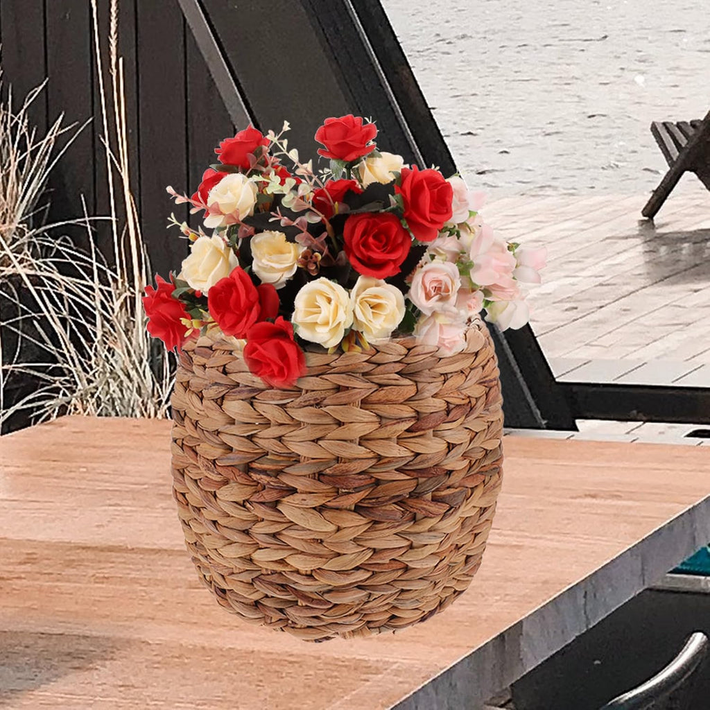 Seagrass Woven Plant Storage Basket