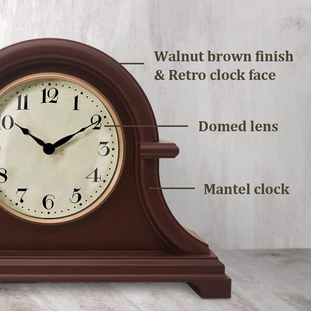 Vintage Farmhouse Napoleon Mantel Clock