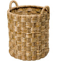 Round Seagrass Braided Storage Basket