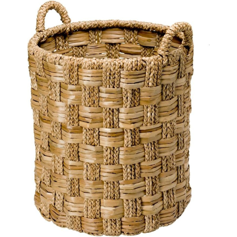 Round Seagrass Braided Storage Basket