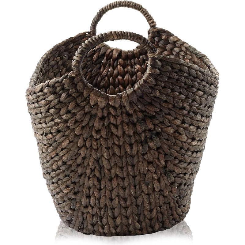 Large Water Hyacinth Laundry Storage Basket